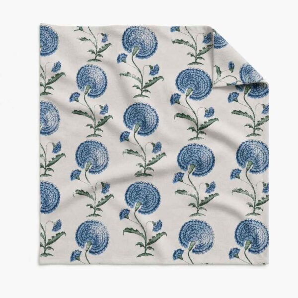 Block Print Scatter Cushion Cover - Poppy - Image 3