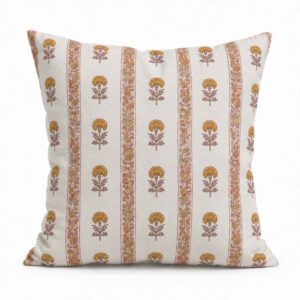 Border Print Scatter Cushion - Camilla Stripe