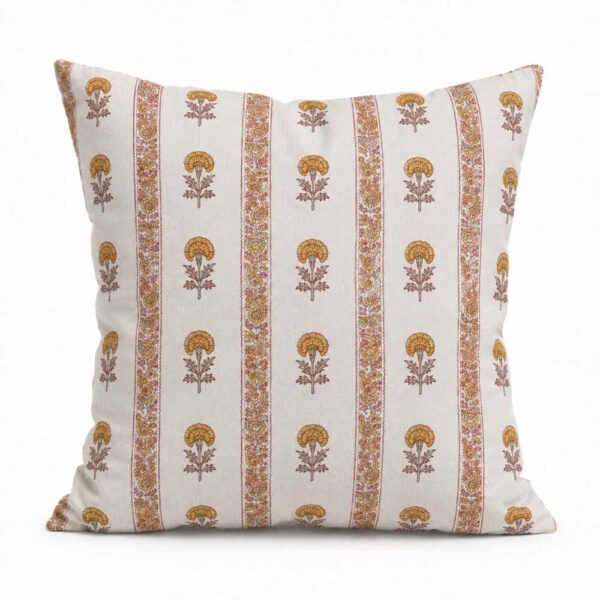 Border Print Scatter Cushion - Camilla Stripe