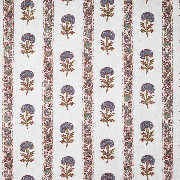Border Print Scatter Cushion Cover - Camilla Stripe - Image 4