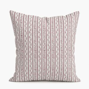 Botanical Stripe Scatter Cushion - Juniper Stripe