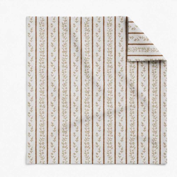 Botanical Stripe Scatter Cushion Cover - Juniper Stripe